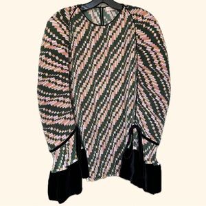 Tory Burch Multicolor Geometric Blouse